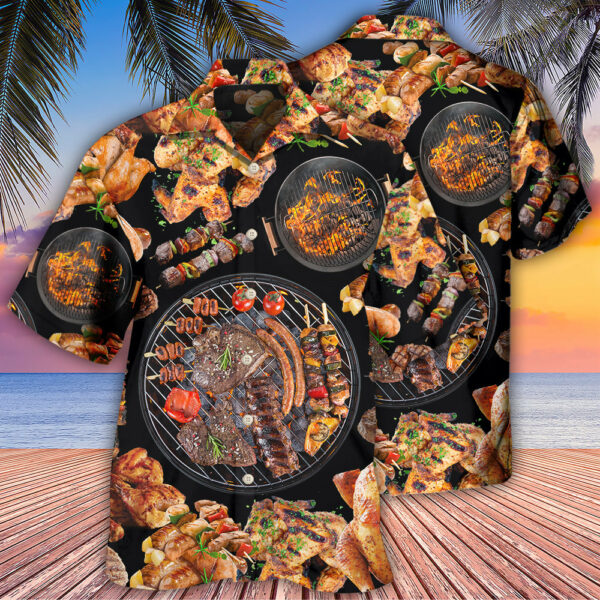 BBQ Delicious Meal For Life - Hawaiian Shirt  - Owl Ohh - Image 2