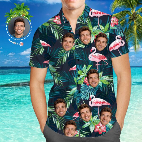 Custom Face Shirt Hawaiian Shirts With Faces Personalized Shirt  - Free Design 9to5vibe