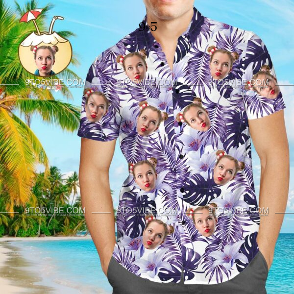 Custom Face Shirt Men’S Hawaiian Shirt | For Men & Women | Adult | Hwp1051 - Free Design 9to5vibe