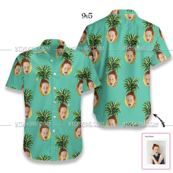 Funny Custom Face 04 EZ03 2710 Custom Hawaiian Shirt - Free Design 9to5vibe