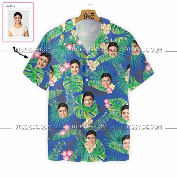 Funny Custom Face  Custom Hawaiian Shirt  - Free Design 9to5vibe