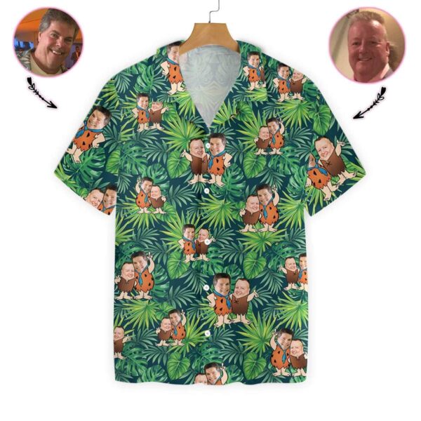 Personalized Cartoon Hawaiian Shirts Custom Face  - Free Design 9to5vibe