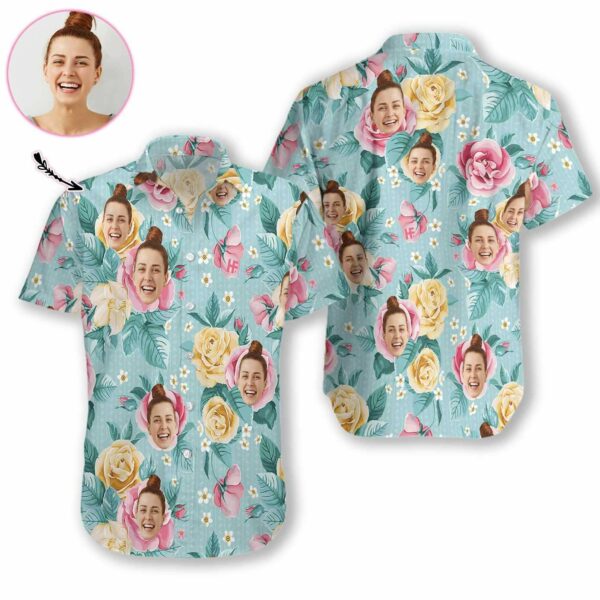 Personalized Funny Custom Face Hawaiian Shirts - Free Design 9to5vibe